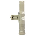 Surefire M140A Scout Light Weaponlight Fits Picatinny Rails 300 Lumens Anodized Finish Tan Includes 1 AAA Battery 
