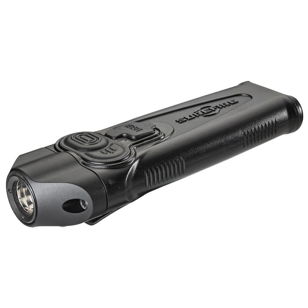 Surefire STILETTO Flashlight High 650 Lumens Medium 250 Lumens Low 5 Lumens Tactical Switch with Optional Strobe Programmable Black