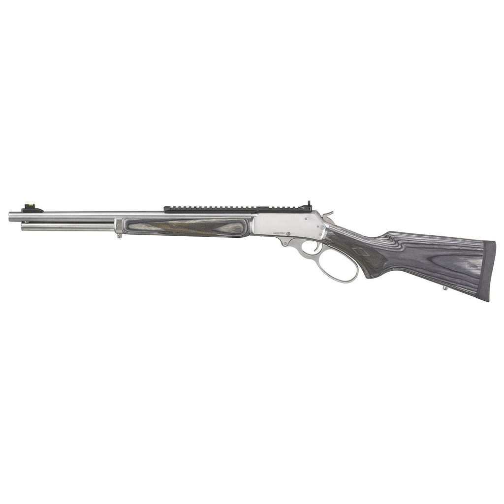 Marlin 1895 SBL .45-70 Government 19" Threaded Cold Hammer-Forged Barrel Polished Stainless Finish Gray Laminate Stock 6 Round
