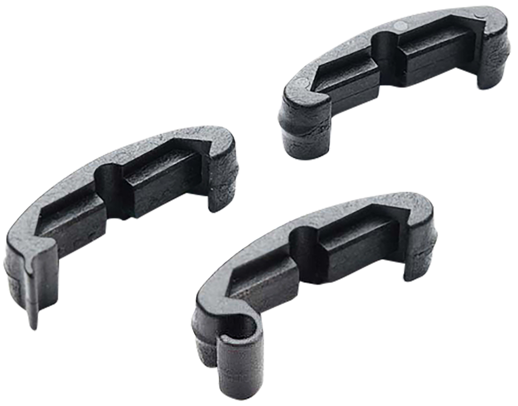 Larue Tactical IndexClips Rail Covers Low Profile Black Polymer Fits AR-15 1913 Picatinny Rail Mount