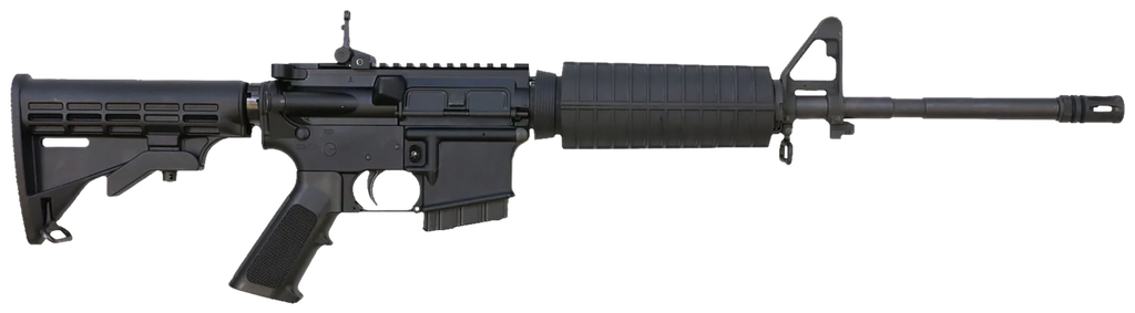 Bushmaster M4 Patrolman 223Remington/556x45mm 16" Threaded Barrel Black 10Rds CA Compliant