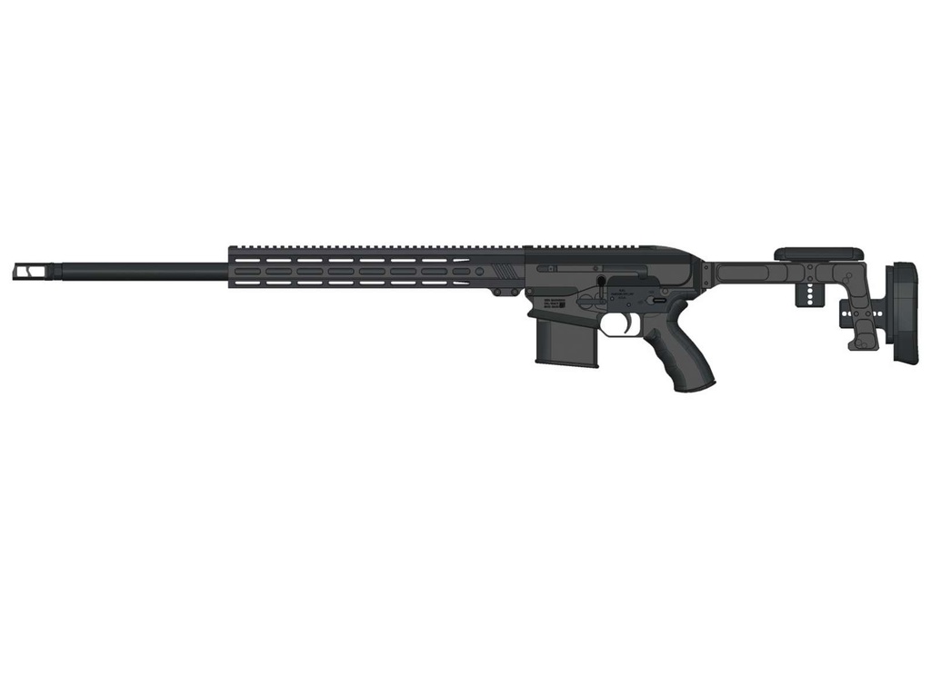 Bushmaster BA30 6.5 Creedmoor 24" Black Threaded Barrel 14" M-LOK 10Rds Black