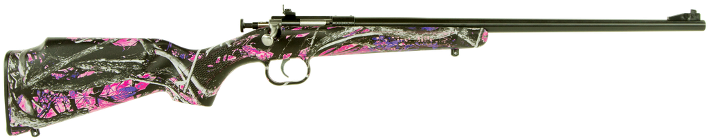 Crickett Youth 22 LR 16.12" Barrel & Receiver 1Rd Muddy Girl 