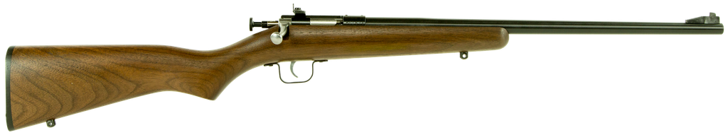 Crickett Youth 22 LR 16.12" Blued Barrel  1Rd Walnut 