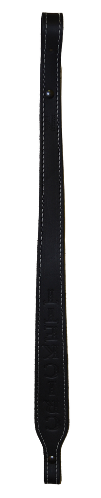 Crickett Rifle Sling  Embossed Black Leather 23"L x 1.75" W