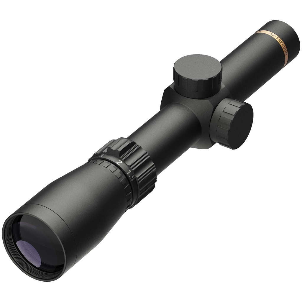 Leupold VX-Freedom Rifle Scope 1.5-4X20mm 1" Maintube Matte Black MOA-Ring Reticle 
