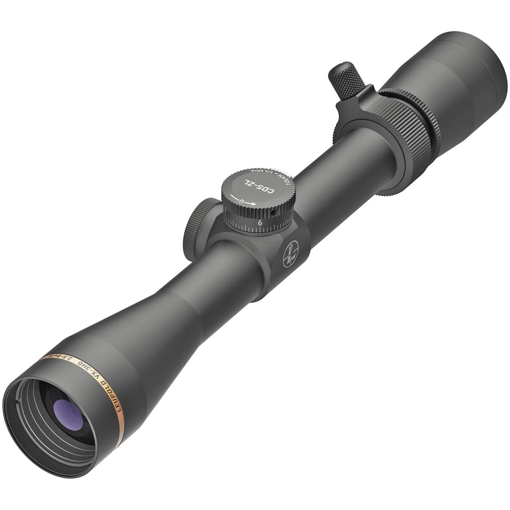 Leupold VX-3HD Rifle Scope 2.5-8X36 Duplex Reticle 1" Matte Black Finish 