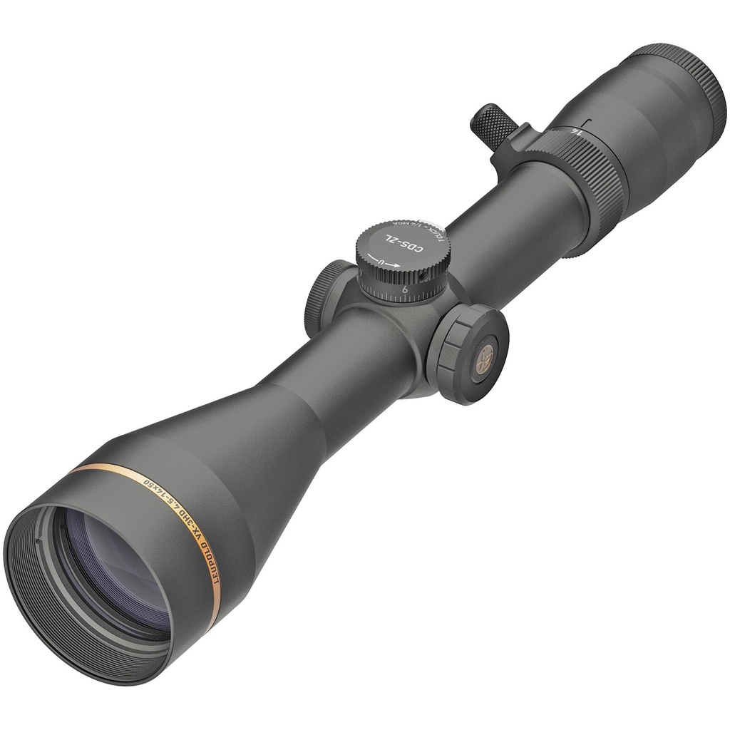 Leupold VX-3HD Rifle Scope 4.5-14X50 FireDot Twilight Hunter Reticle 30mm Matte Black Finish 