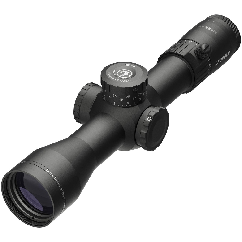 Leupold Mark 5HD Rifle Scope 3.6-18X44mm 35mm Maintube Matte Black PR1-MIL Illuminated Reticle 