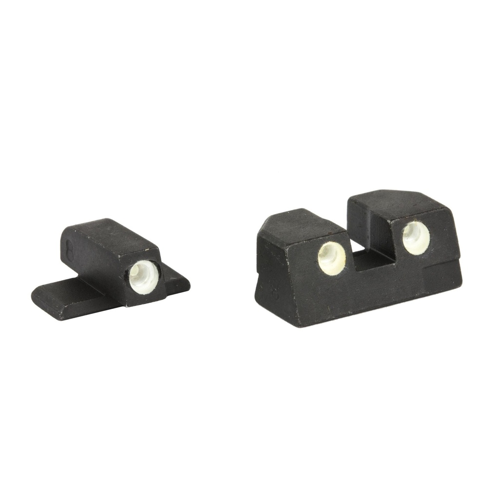 Meprolight Tru-Dot Tritium Sight Set Green Front/Green Rear Fits Sig Sauer 9MM/357SIG P Series Except P365XL 