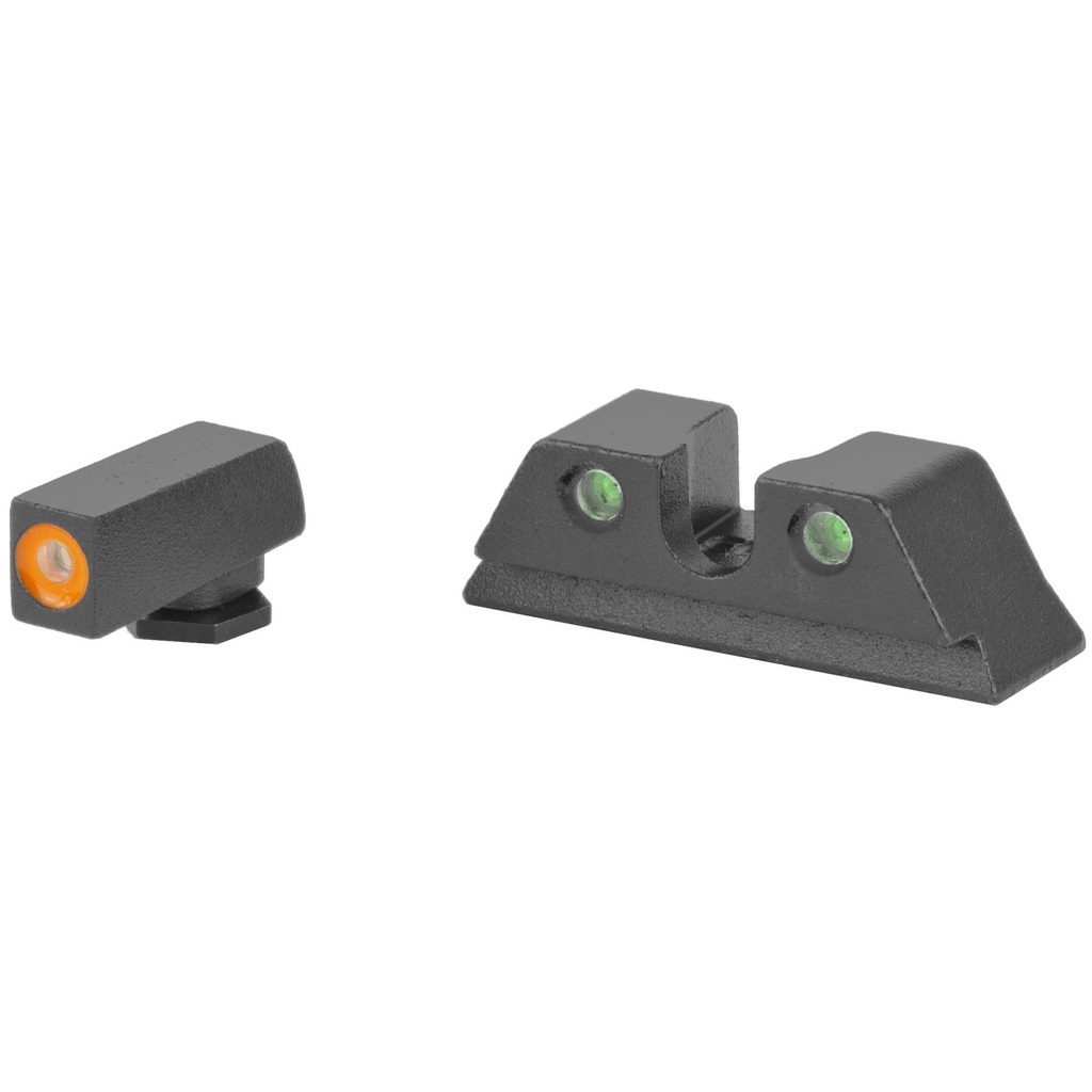 Meprolight Hyper-Bright Sight Glock Standard Frames Green/Orange 
