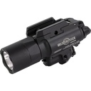 Surefire X400 Turbo Weaponlight w/Laser Fits Pistol and Picatinny 650 Lumens 66,000 Candela Red Laser Black 