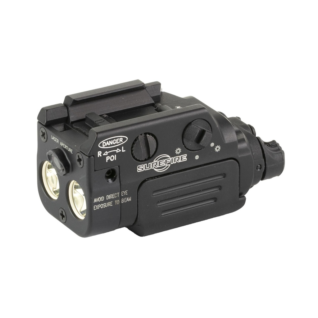 Surefire XR2-A-RD Rechargeable Weaponlight w/Laser Fits Pistol and Picatinny Rails 800 Lumens Red Laser Black 