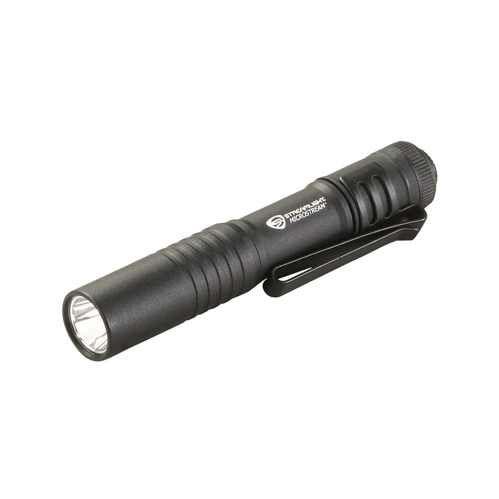 Streamlight Microstream Flashlight White LED 45 Lumens 1x AAA Battery Black 