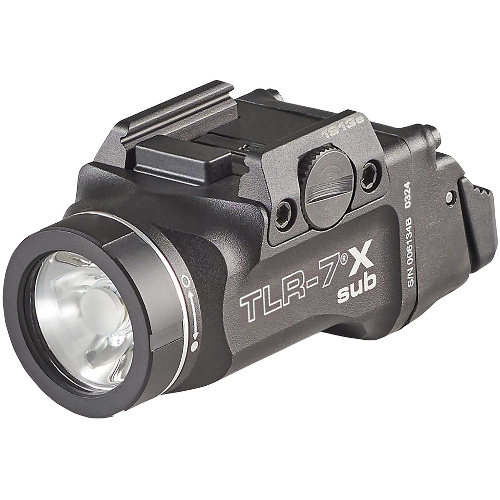 Streamlight TLR-7X Sub Weaponlight Fits Picatinny 500 Lumens Black 