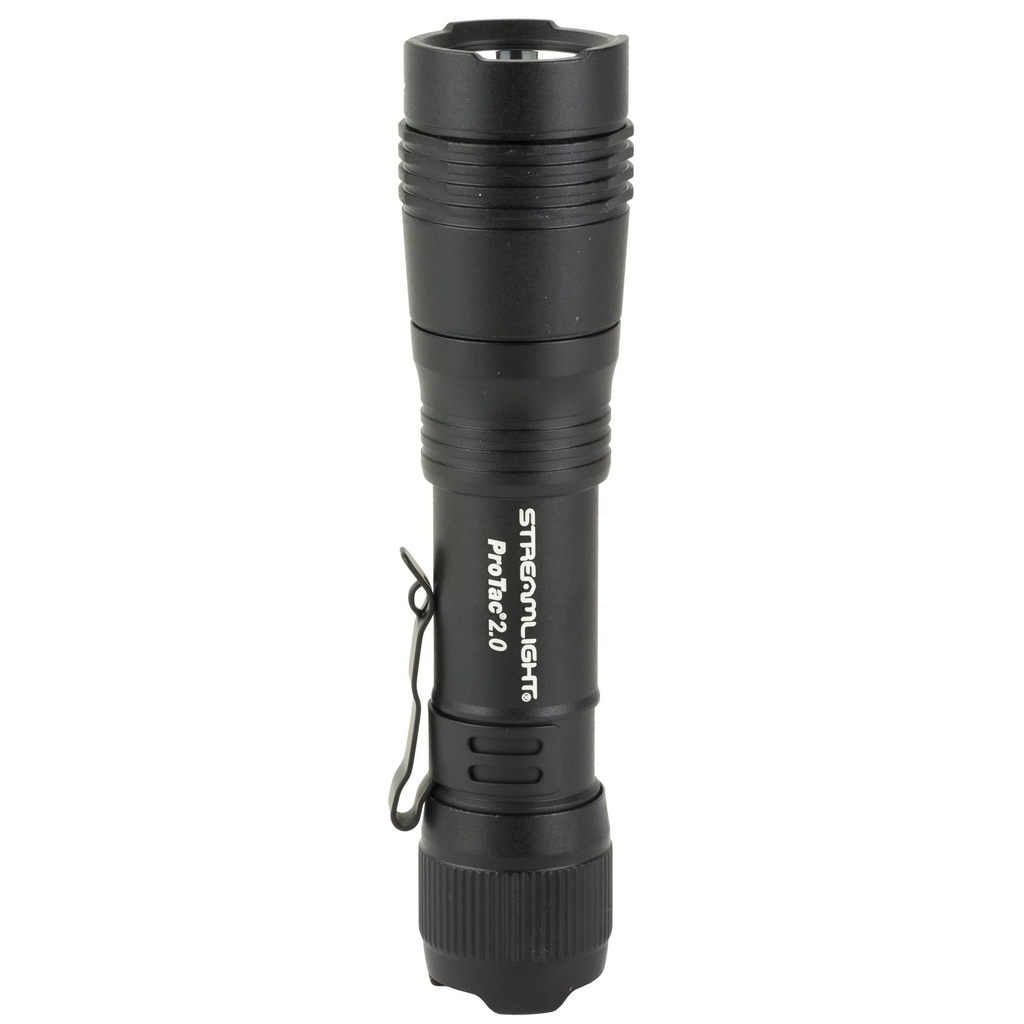 Streamlight Protac 2.0 Flashlight Rechargeable 2,000 Lumens Black Includes SL-B50 Battery Pack and USB-C Charging Cable 