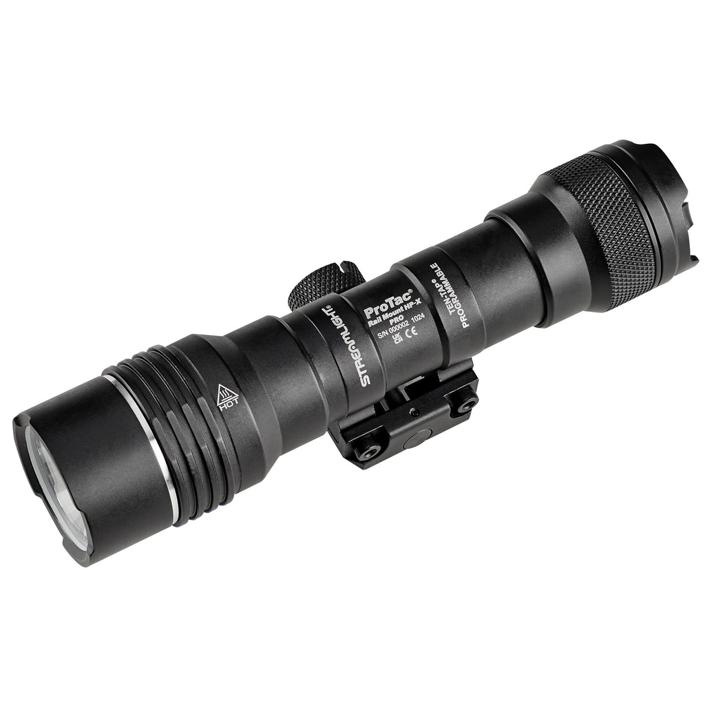 Streamlight ProTac Rail Mount HP-X Pro 800 Lumens 105,000 Candela Black Includes Mounting Hardware M-LOK Mount Momentary Switch and (2) CR123A Batteries 