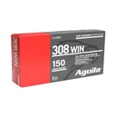 Aguila Ammunition 308 Win 150 Grain Full Metal Jacket Boat Tail 20 Round Box 