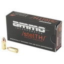 Ammo Inc Stealth Subsonic 9mm 165 Grain Total Metal Coating Bullet 50 Round Box 