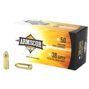 Armscor 38 Super 125 Grain Full Metal Jacket 50 Round Box 