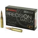 Barnes Precision Match 338 Lapua 300 Grain Open Tip Match Boat Tail 20 Round Box 
