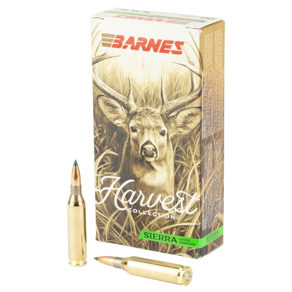 Barnes Harvest Collection 243 Winchester 90 Grain Tipped GameKing 20 Round Box 