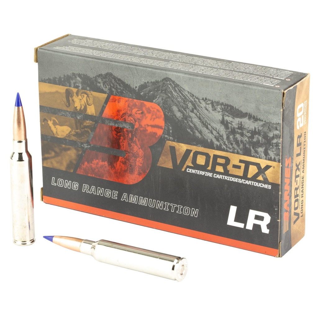 Barnes VOR-TX Long Range 300 PRC 208 Grain 20 Round Box 