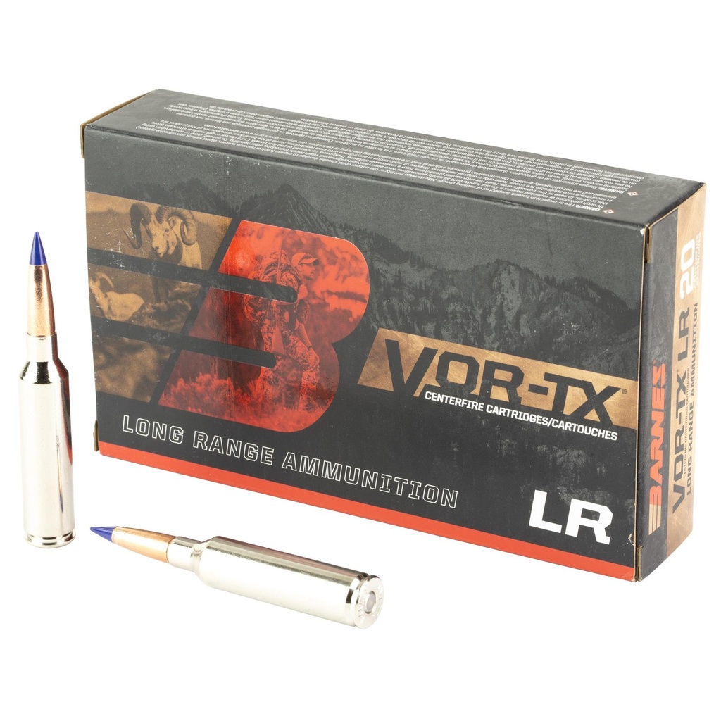 Barnes VOR-TX Long Range 7mm PRC 160 Grain 20 Round Box 