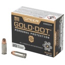 Speer Ammunition Speer Gold Dot Personal Protection 25ACP 35 Grain Hollow Point 20 Round Box 