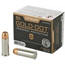Speer Ammunition Speer Gold Dot Personal Protection 44 Special 200 Grain Hollow Point 20 Round Box 