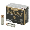 Speer Ammunition Speer Gold Dot Personal Protection 10mm 200 Grain Hollow Point 20 Round Box 