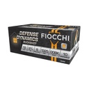 Fiocchi Ammunition Defense Dynamics 12 Gauge 2.75 00 Buck 8 Pellet 10 Round Box 