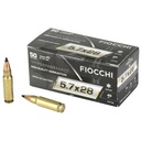 Fiocchi Ammunition Hyperformance 5.7X28MM 40Gr Tipped Hollow Point 50 Round Box 