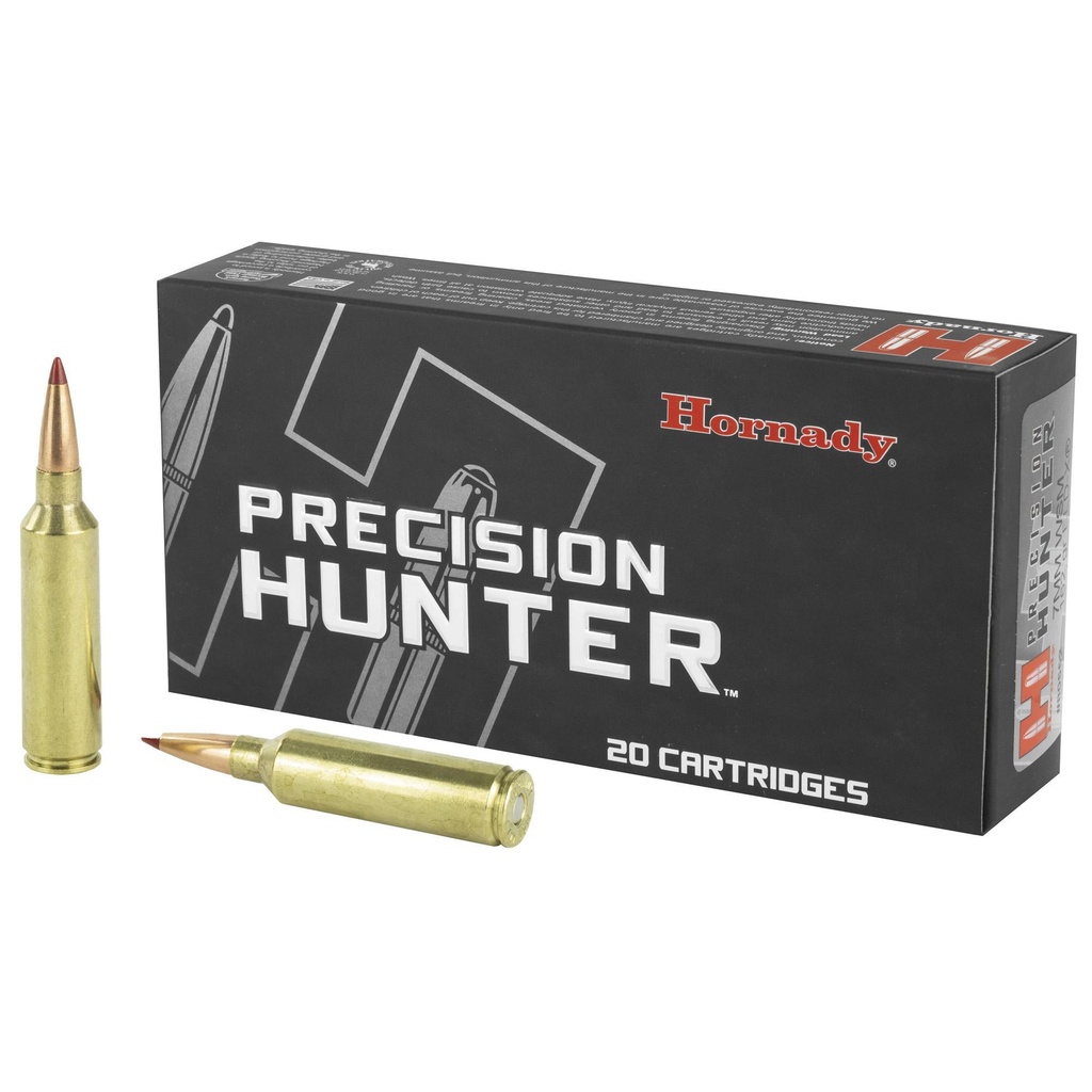 Hornady Precision Hunter 7MM WSM 162 Grain ELD-X 20 Round Box 