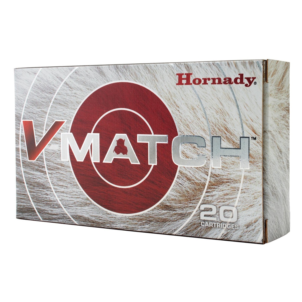 Hornady V-MATCH 22 ARC 62 Grain ELD-VT 20 Round Box 