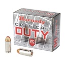 Hornady Critical Duty 40S&W 175 Grain FlexLock Duty 20 Round Box 