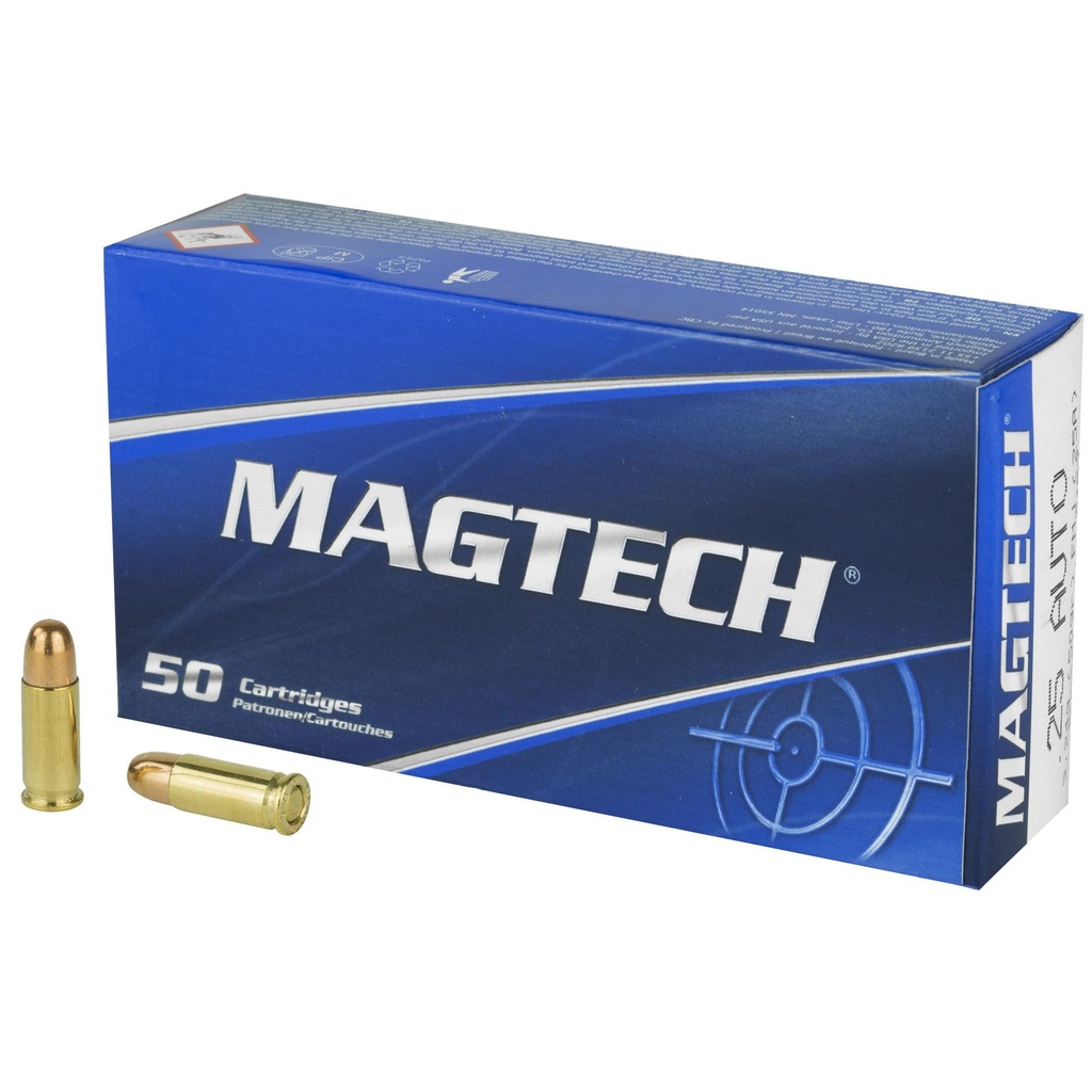Magtech Sport Shooting 25ACP 50 Grain Full Metal Case 50 Round Box 