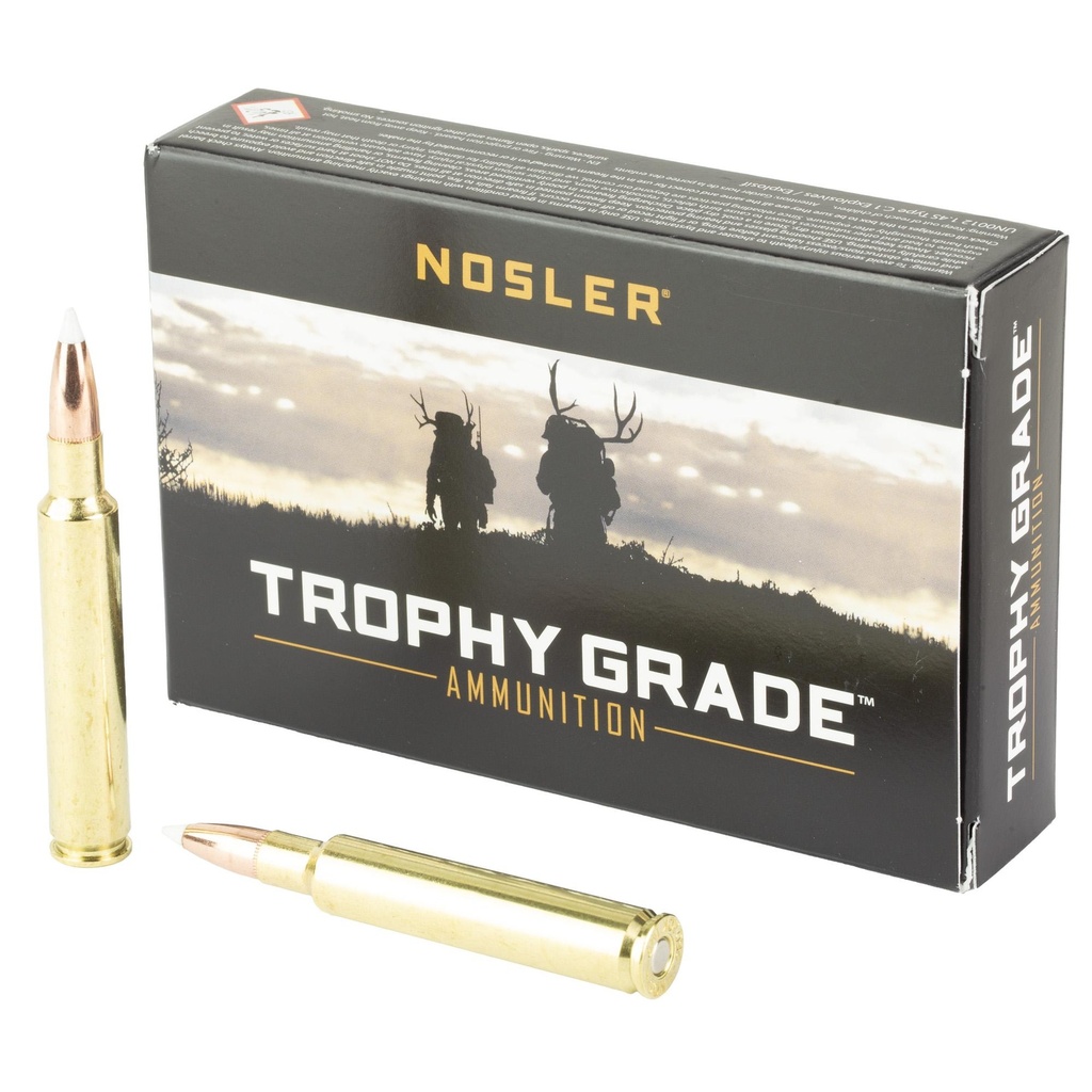 Nosler Trophy Grade 280 Ackley Improved 160 Grain AccuBond Bullet 20 Round Box 