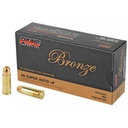 PMC Ammunition Bronze 38 Super +P 130 Grain Full Metal Jacket 50 Round Box 