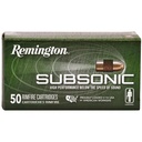 Remington Subsonic 22 LR 40 Grain Copper Plated Hollow Point 50 Round Box 