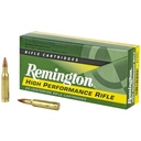 Remington High Performance 222REM 50 Grain Pointed Soft Point 20 Round Box 