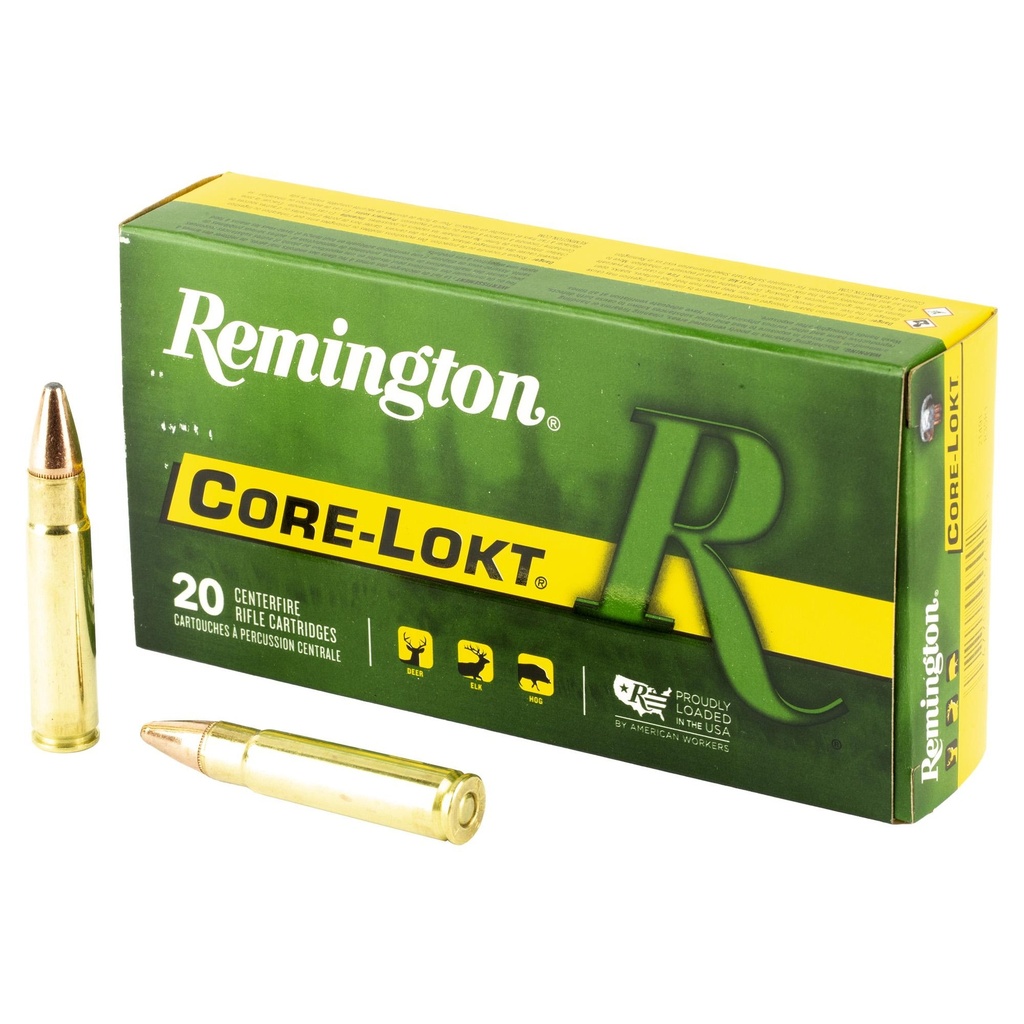 Remington Core-Lokt 35 Remington 150 Grain Pointed Soft Point 20 Round Box 