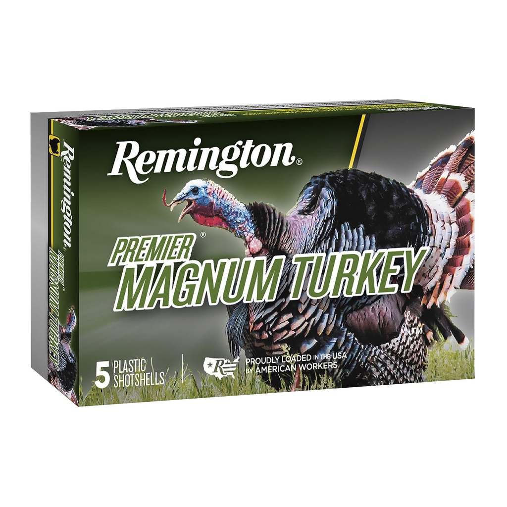 Remington Magnum Turkey 12 Gauge 3 #6 2oz Copper 5 Rounds Per Box 