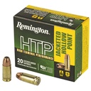 Remington High Terminal Performance 9MM 147 Grain Jacketed Hollow Point 20 Round Box 