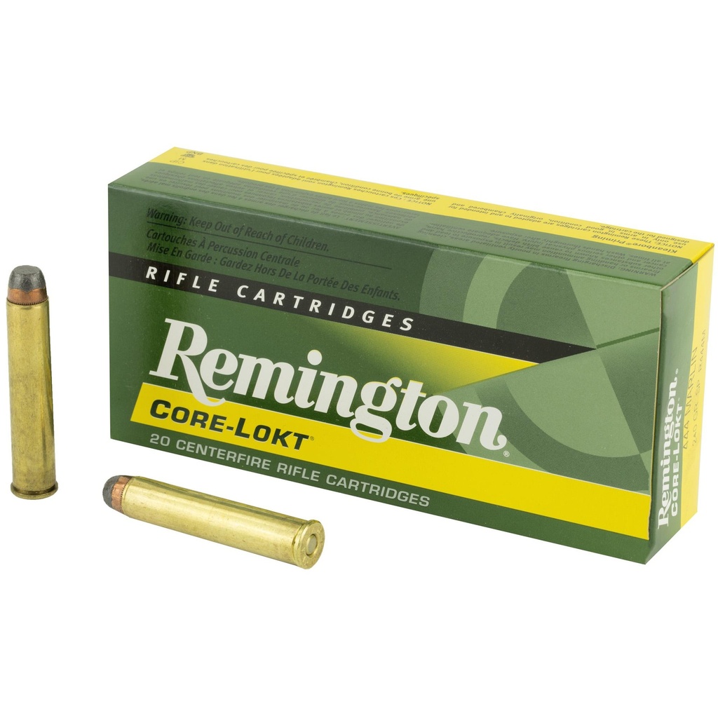 Remington Core Lokt 444 Marlin 240 Grain Soft Point 20 Round Box 