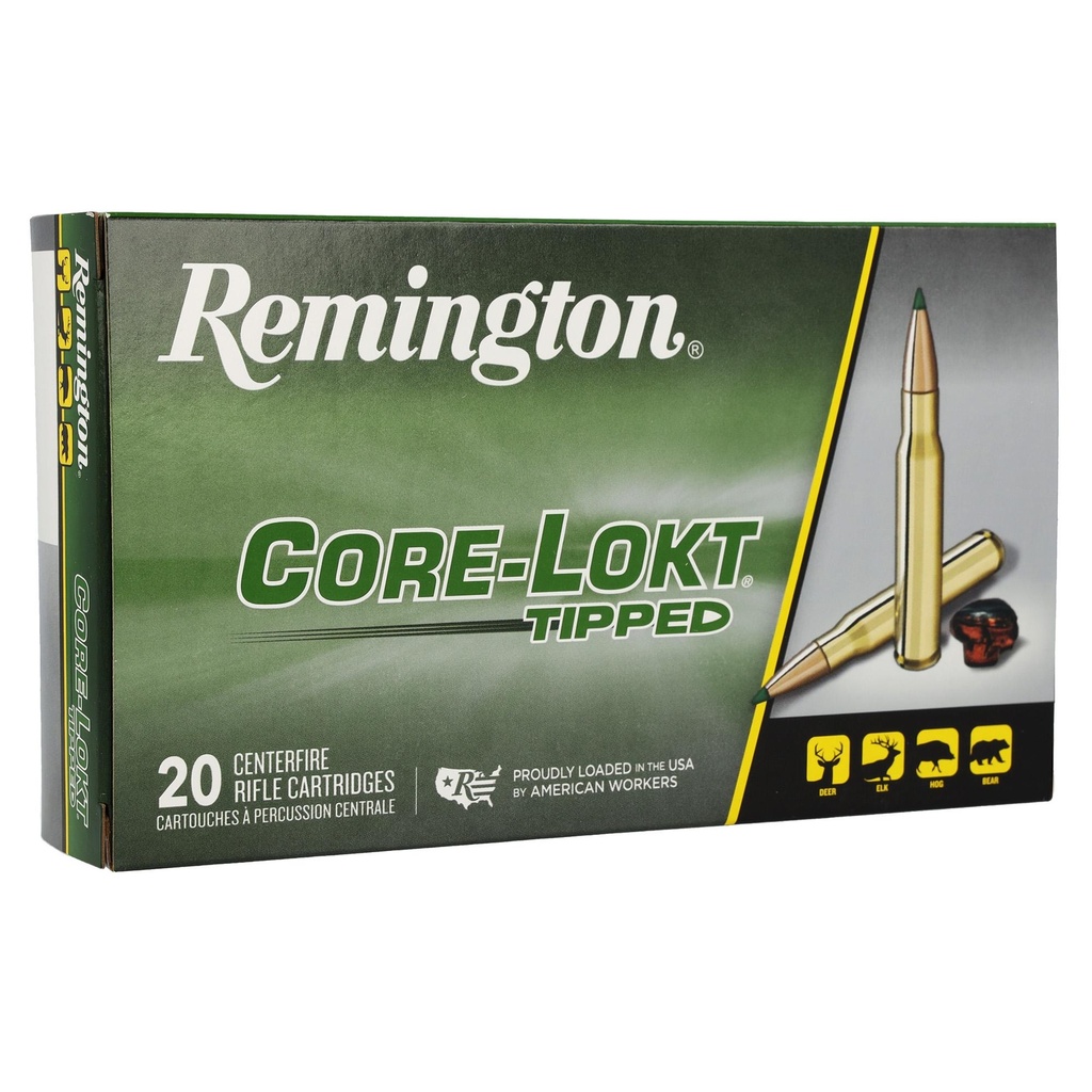 Remington Core Lokt Tipped 7MM Remington 175 Grain Polymer Tip 20 Round Box 