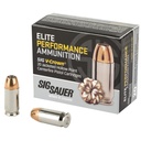 Sig Sauer Elite Performance V-Crown 45 ACP 185 Grain Jacketed Hollow Point 20 Round Box 