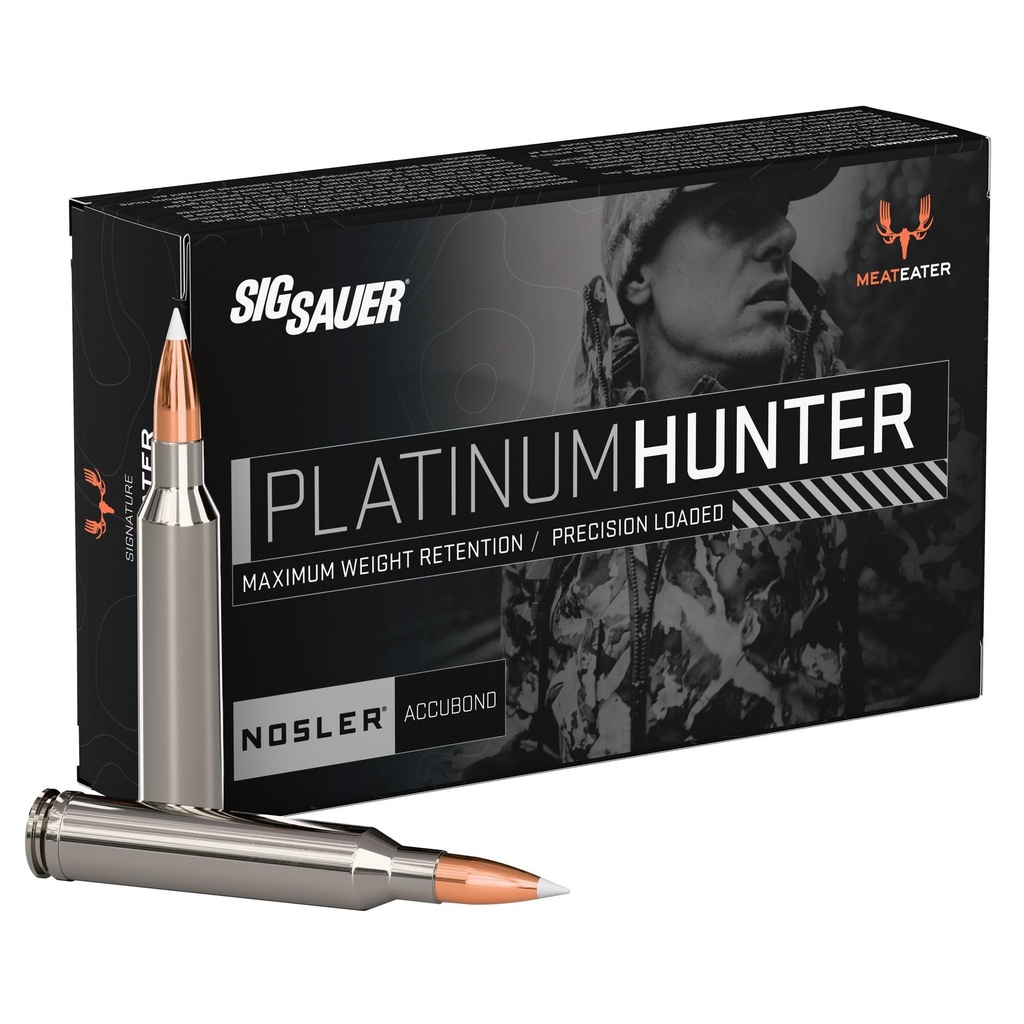 Sig Sauer Platinum Hunter 7MM Remington Magnum 180 Grain Accubond Ballistic Tip 20 Round Box 