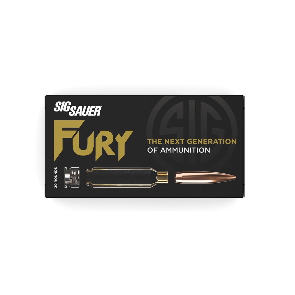 Sig Sauer FURY Hybrid Case 277 Fury 155 Grain Open Tip Match 20 Round Box 