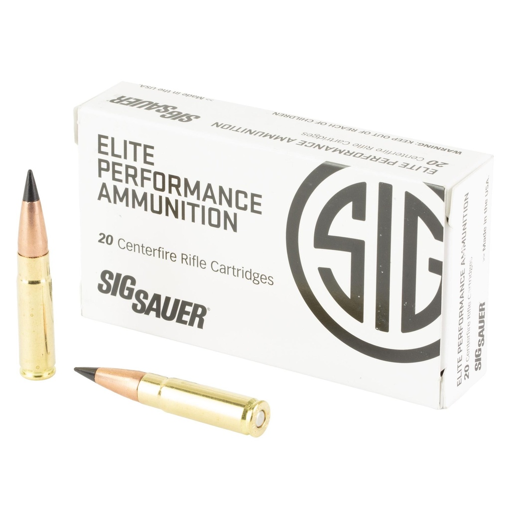 Sig Sauer Tactical Rifle 300 Blackout 110 Grain Barnes Tac-TX Ballistic Tip 20 Round Box 
